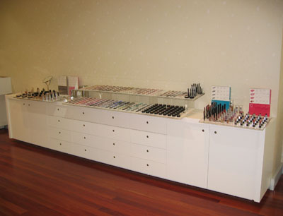 cosmetic display